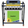 double battery metal inverter trolley