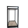 NEO Star Metal 2 in 1 (Stand and Wheels) Inverter Trolley (Black)…
