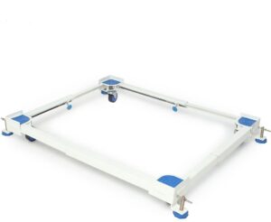 NEOSTAR Metal Heavy Duty Adjustable Front/Top Load Fully/Semi-Automatic Washing Machine/Refrigerator/Fridge/Dishwasher Stand/Trolley (Size 16"X19"-26"X32")