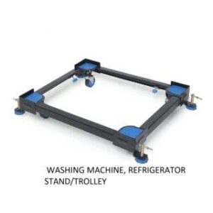 WMb-min NEOSTAR Metal Heavy Duty Adjustable Front/Top Load Fully/Semi-Automatic Washing Machine/Refrigerator/Fridge stand