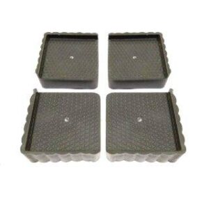 as-min NEO STAR Plastic Almirah, Wardrobe, Refrigerator,Washing Machine Stand (Grey)