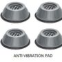 NEO STAR Plastic Almirah, Wardrobe, Refrigerator, Washing Machine Stand (Round)