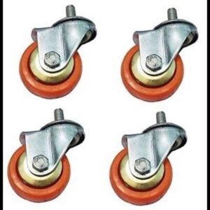 double trolley wheel 2 inch metal wheel