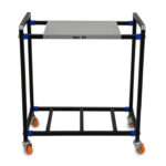 NEOSTAR 2-Tier UPS Stand for Home and Office | Metal Inverter Trolley with 2inch Metal Body Wheels