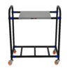 NEO STAR Super Single Battery Metal Inverter Trolley/Stand With 2 Inch Metal Wheels.