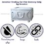 Neostar Flat Single Battery White Inverter Trolley ( Not for Tt / Lt Long Battery ) .
