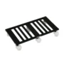 NEO STAR Metal Planter Flower Pot Stand Trolley With 2 Inch Plastic Lock Wheels (Pack of 1)