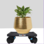 NEO STAR Metal Planter Flower Pot Stand Trolley With 2 Inch Wheels For Balcony , Living Room, Outdoor, Indoor , Garden Decor I Load Capacity 40 kg Each (Pack of 2)